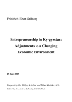 Entrepreneurship in Kyrgyzstan