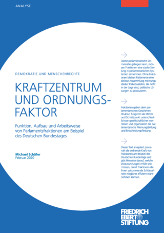 Kraftzentrum und Ordnungsfaktor