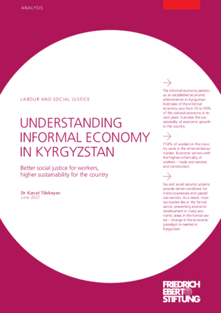 Understanding informal economy in Kyrgyzstan