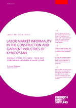 Labor market informality in the construction and garment industries of Kyrgyzstan